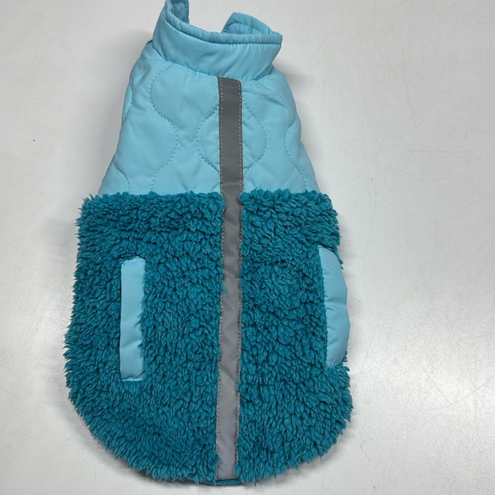 TURQUOISE DOG JACKET